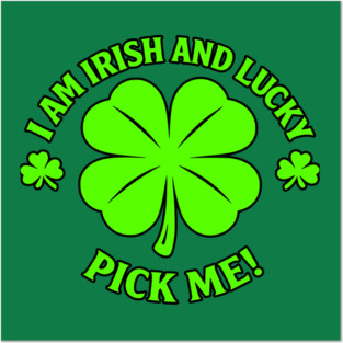 Irish and Lucky Posters and Art