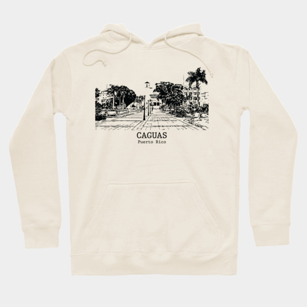 Caguas - Puerto Rico Hoodie by Lakeric