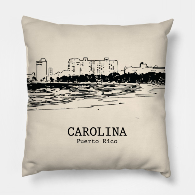 Carolina - Puerto Rico Pillow by Lakeric