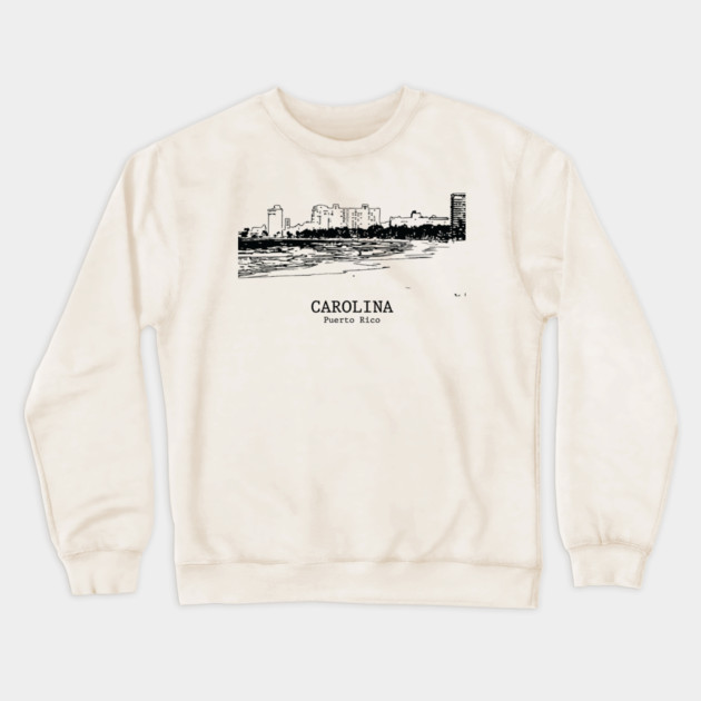 Carolina - Puerto Rico Crewneck Sweatshirt by Lakeric