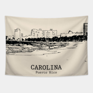 Carolina - Puerto Rico Tapestry