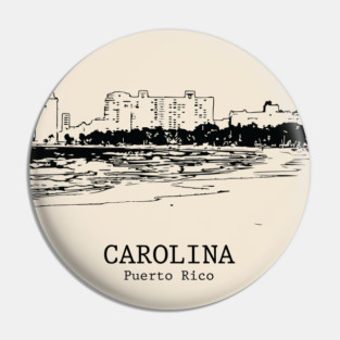 Carolina - Puerto Rico Pin