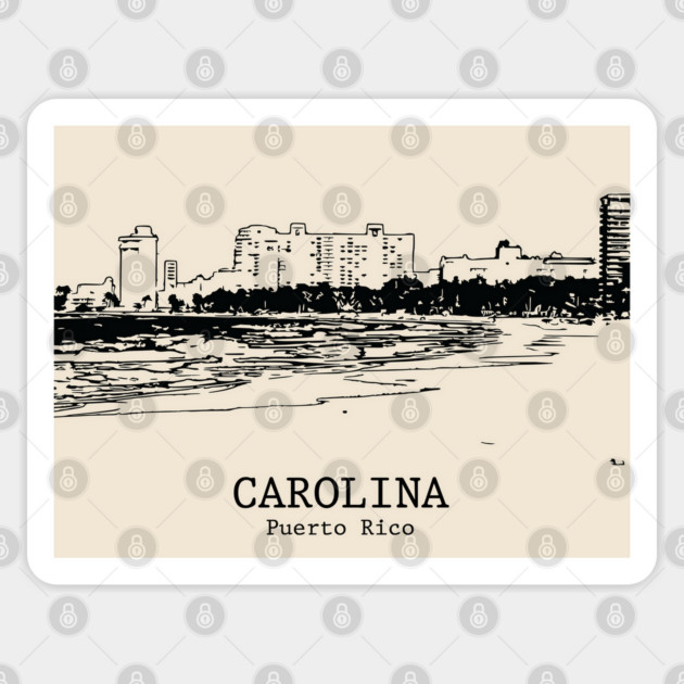 Carolina - Puerto Rico Sticker by Lakeric