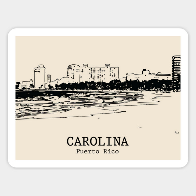 Carolina - Puerto Rico Magnet by Lakeric