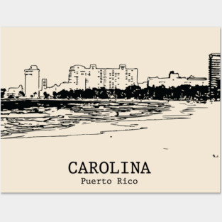 Carolina - Puerto Rico Posters and Art