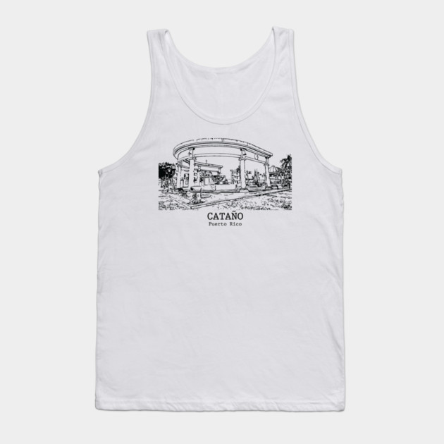Cataño - Puerto Rico Tank Top by Lakeric