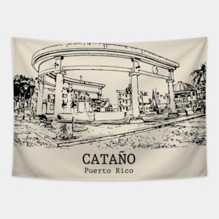 Cataño - Puerto Rico Tapestry