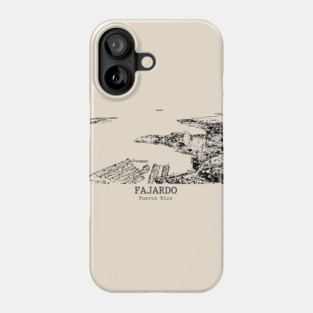 Fajardo - Puerto Rico Phone Case