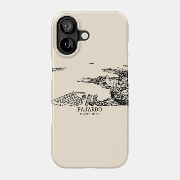 Fajardo - Puerto Rico Phone Case by Lakeric
