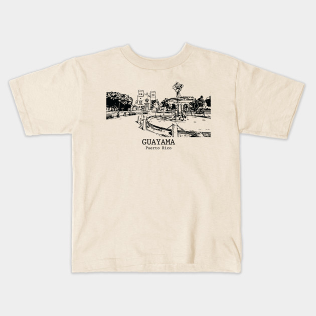 Guayama - Puerto Rico Kids T-Shirt by Lakeric