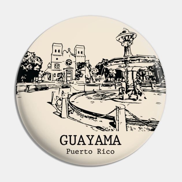 Guayama - Puerto Rico Pin by Lakeric