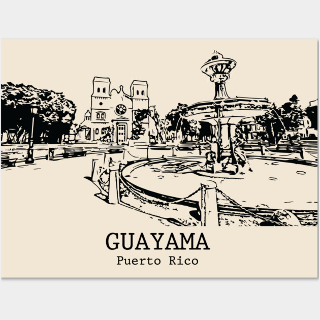 Guayama - Puerto Rico Wall Art by Lakeric