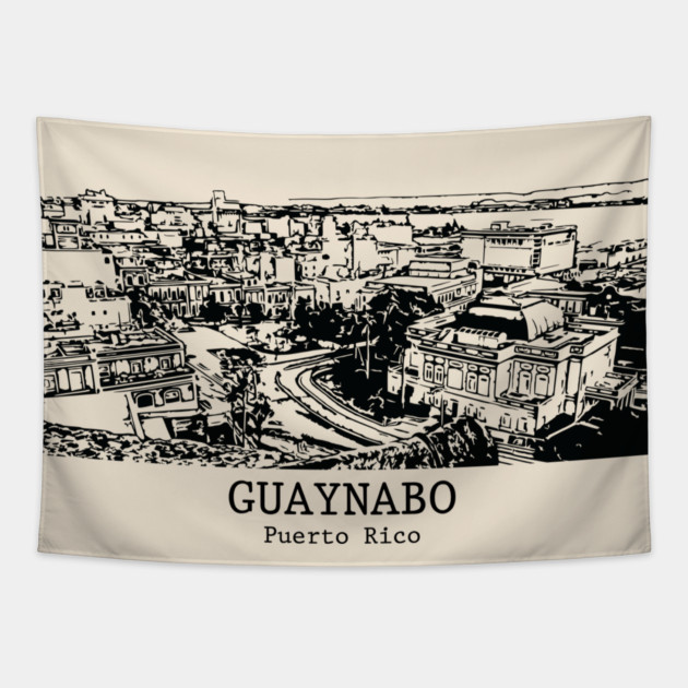 Guaynabo - Puerto Rico Tapestry by Lakeric