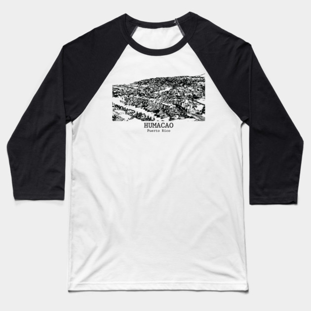 Humacao - Puerto Rico Baseball T-Shirt by Lakeric
