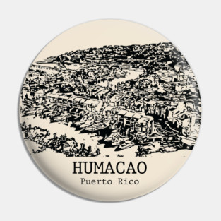 Humacao - Puerto Rico Pin