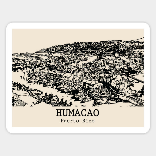 Humacao - Puerto Rico Magnet by Lakeric