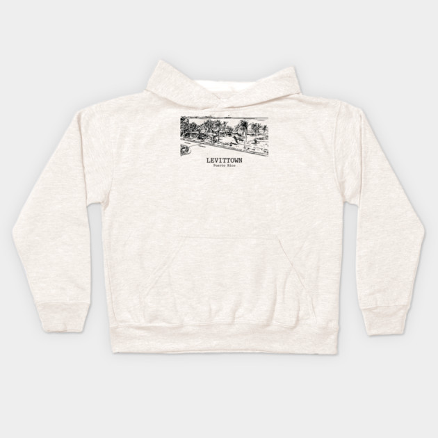 Levittown - Puerto Rico Kids Hoodie by Lakeric