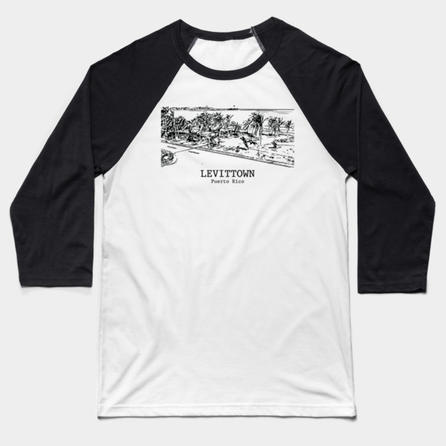 Levittown - Puerto Rico Baseball T-Shirt by Lakeric