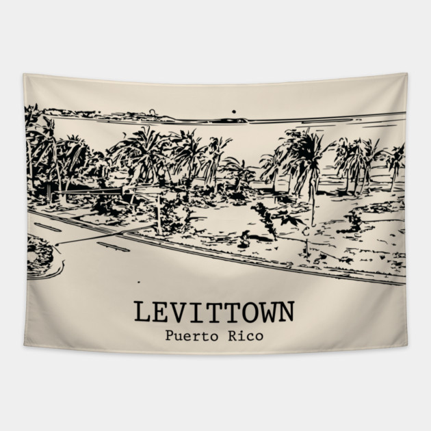Levittown - Puerto Rico Tapestry by Lakeric