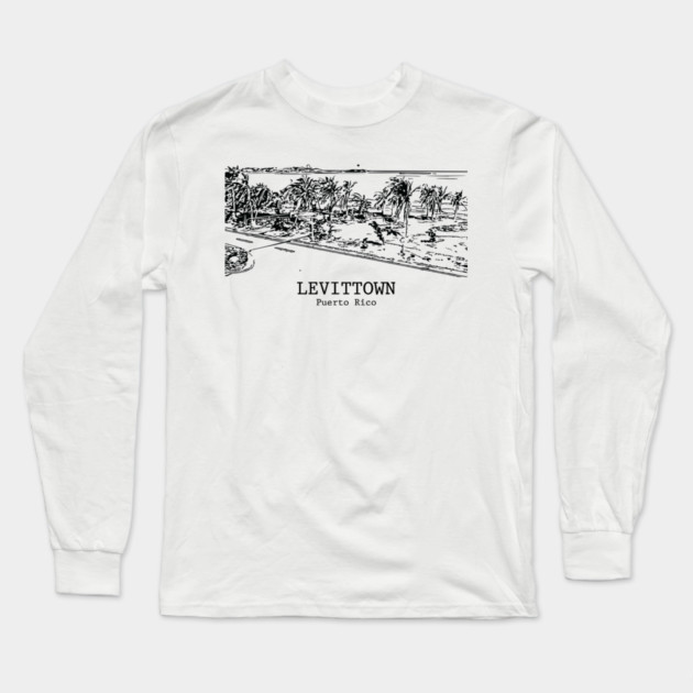 Levittown - Puerto Rico Long Sleeve T-Shirt by Lakeric
