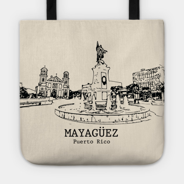 Mayagüez - Puerto Rico Tote by Lakeric