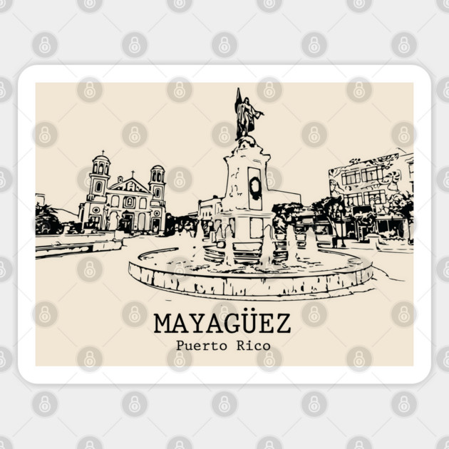 Mayagüez - Puerto Rico Sticker by Lakeric