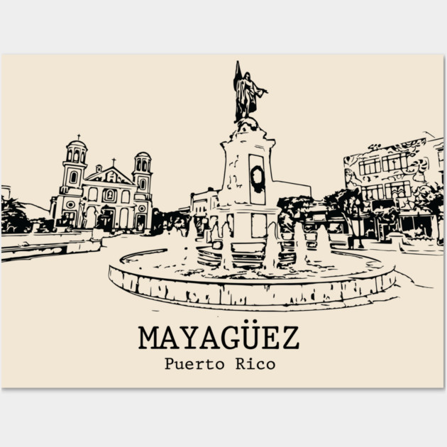 Mayagüez - Puerto Rico Wall Art by Lakeric