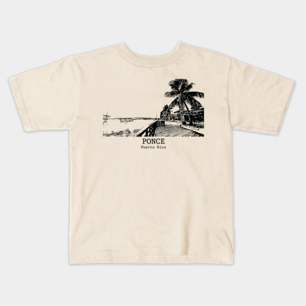 Ponce - Puerto Rico Kids T-Shirt by Lakeric