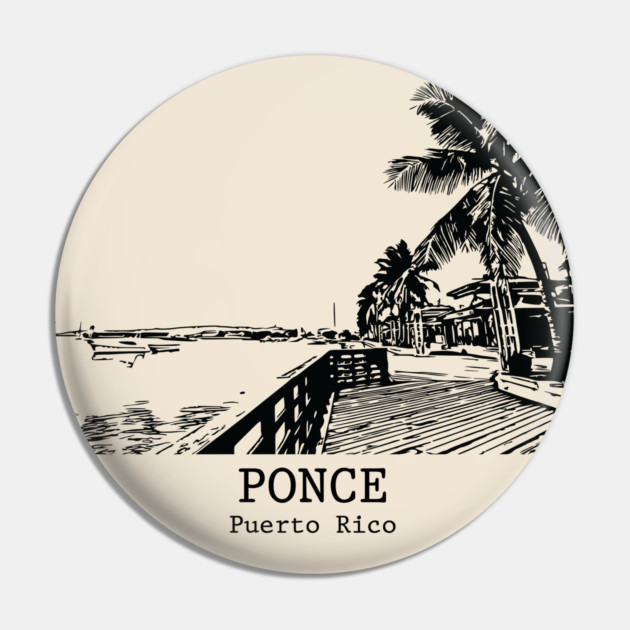 Ponce - Puerto Rico Pin by Lakeric