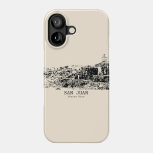 San Juan - Puerto Rico Phone Case