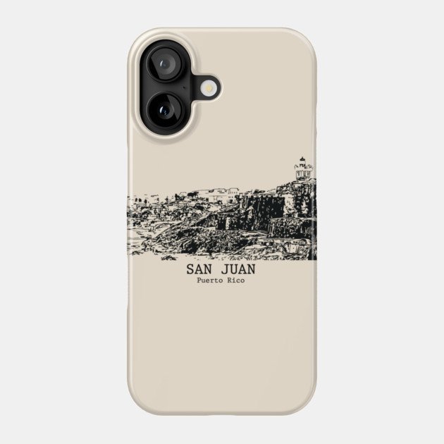 San Juan - Puerto Rico Phone Case by Lakeric
