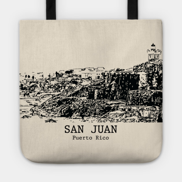 San Juan - Puerto Rico Tote by Lakeric