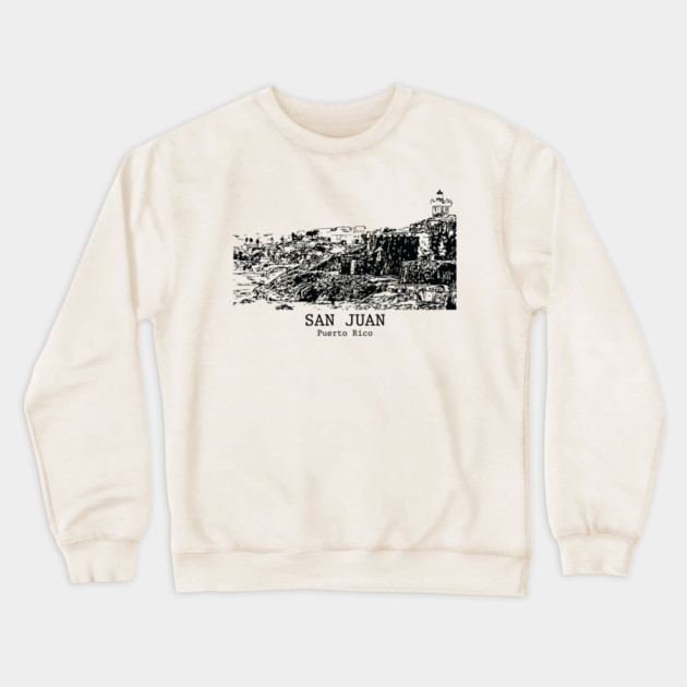 San Juan - Puerto Rico Crewneck Sweatshirt by Lakeric