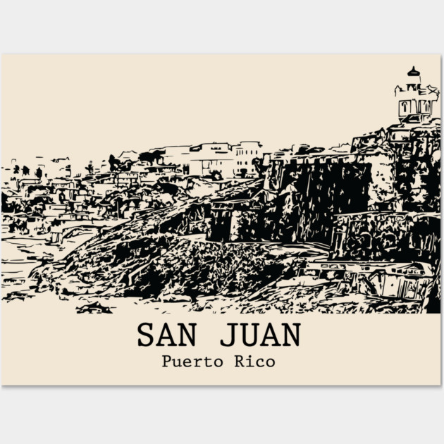 San Juan - Puerto Rico Wall Art by Lakeric