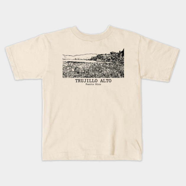 Trujillo Alto - Puerto Rico Kids T-Shirt by Lakeric