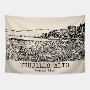 Trujillo Alto - Puerto Rico Tapestry