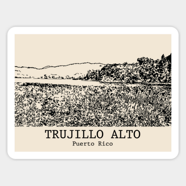 Trujillo Alto - Puerto Rico Magnet by Lakeric