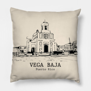 Vega Baja - Puerto Rico Pillow