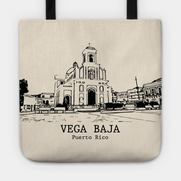 Vega Baja - Puerto Rico Tote by Lakeric