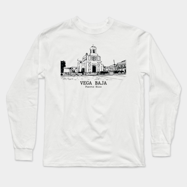 Vega Baja - Puerto Rico Long Sleeve T-Shirt by Lakeric