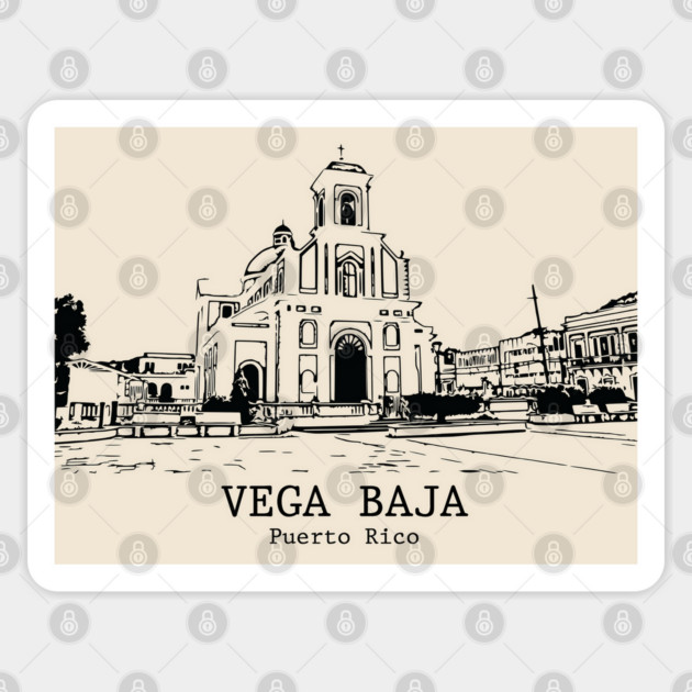 Vega Baja - Puerto Rico Sticker by Lakeric