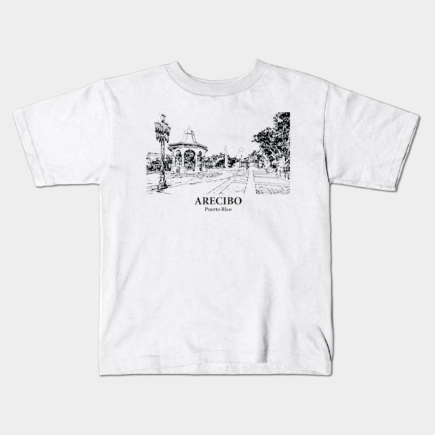 Arecibo - Puerto Rico Kids T-Shirt by Lakeric