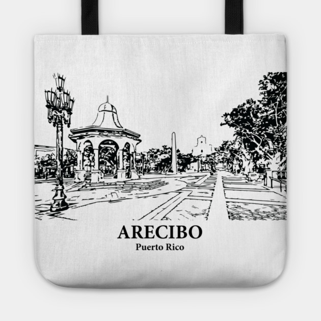 Arecibo - Puerto Rico Tote by Lakeric