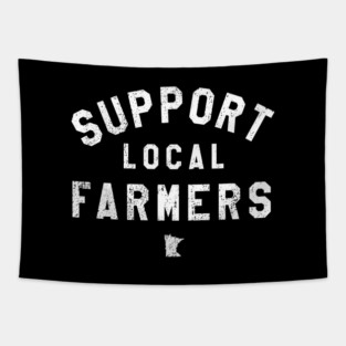 Support Local Farmers Tapestry