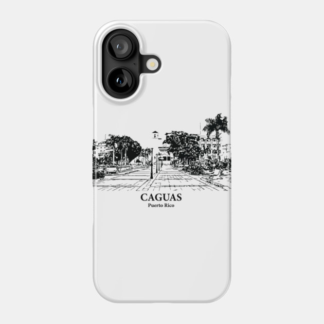 Caguas - Puerto Rico Phone Case by Lakeric