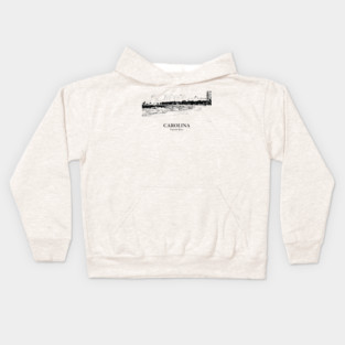Carolina - Puerto Rico Kids Hoodie