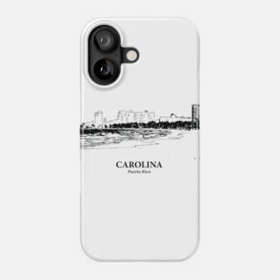 Carolina - Puerto Rico Phone Case