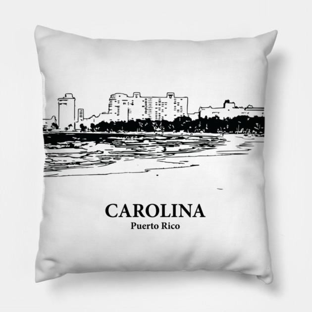 Carolina - Puerto Rico Pillow by Lakeric