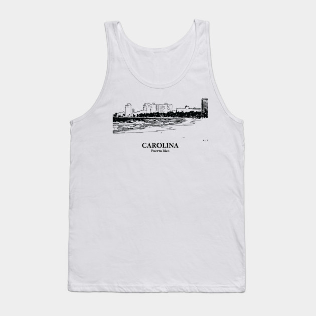 Carolina - Puerto Rico Tank Top by Lakeric