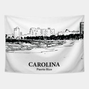 Carolina - Puerto Rico Tapestry